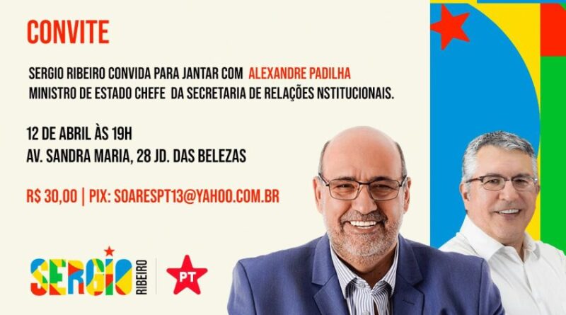 Ministro Alexandre Padilha visita Carapicuíba no próximo dia 12