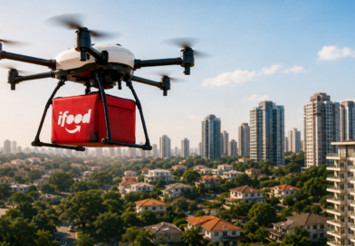 Delivery do futuro? Moradores de Alphaville já estão recebendo comida por drone!