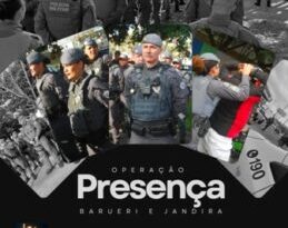 Policia Militar realiza grande operação em Barueri e Jandira e prende cinco foragidos da justiça