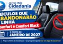 Uber retira 22 modelos de carro das categorias Comfort e Black a partir de 11 de janeiro de 2027 Uber retira 22 modelos de carro das categorias Comfort e Black a partir de 11 de janeiro de 2027