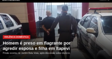 Homem é preso em flagrante por agredir esposa e filha em Itapevi Homem é preso em flagrante por agredir esposa e filha em Itapevi